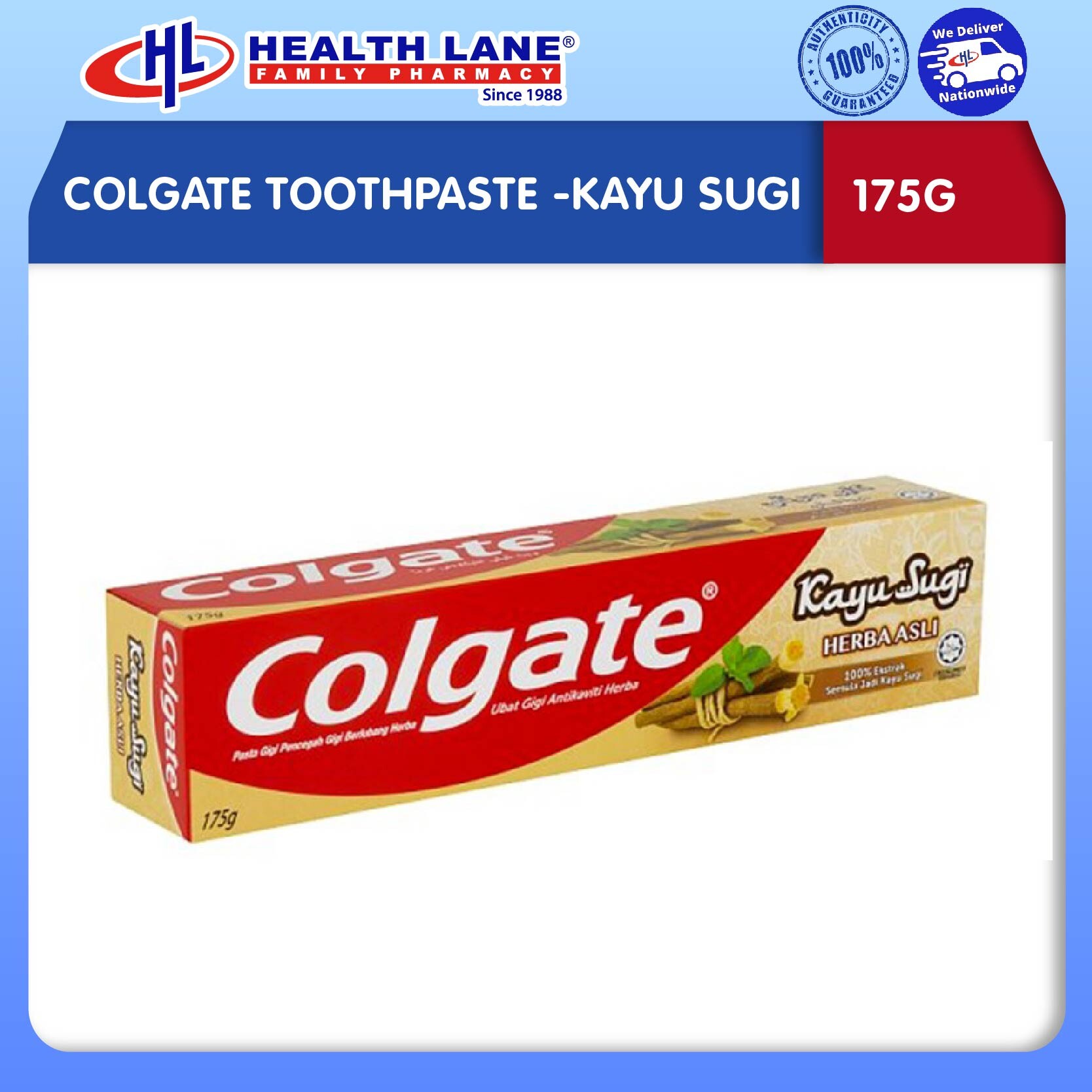 COLGATE UBAT GIGI -KAYU SUGI (175G)